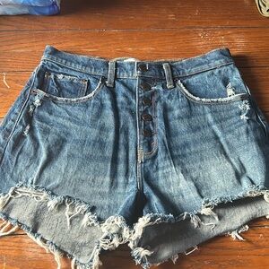 Abercrombie & fitch jean shorts
